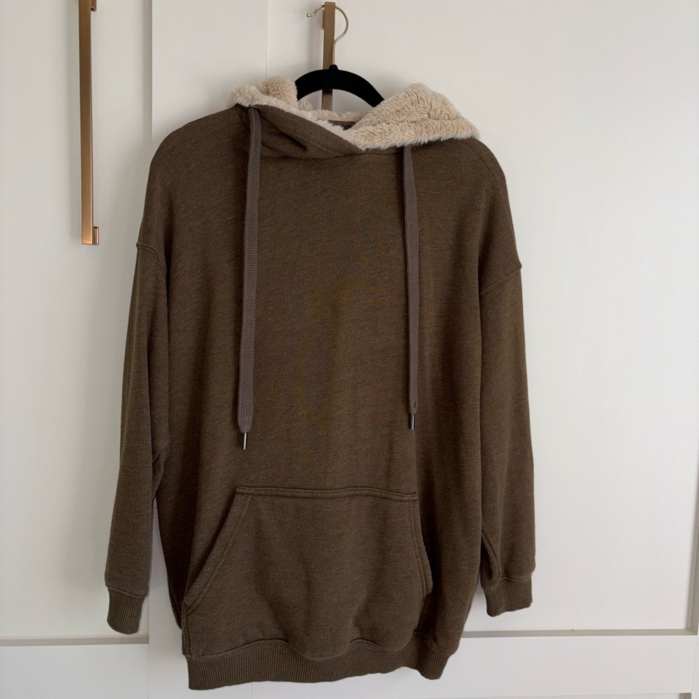 Cozy Brown Hoodie Sweater